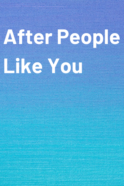 Blue gradient background, white text reads title of full-length play 