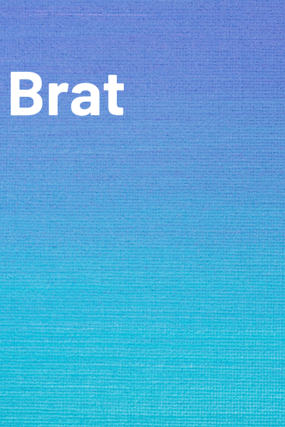 Blue gradient background, white text reads title of full-length play 