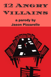 A jury table and chairs, title of one-act parody 